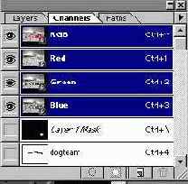 Слоймаска в палитрах